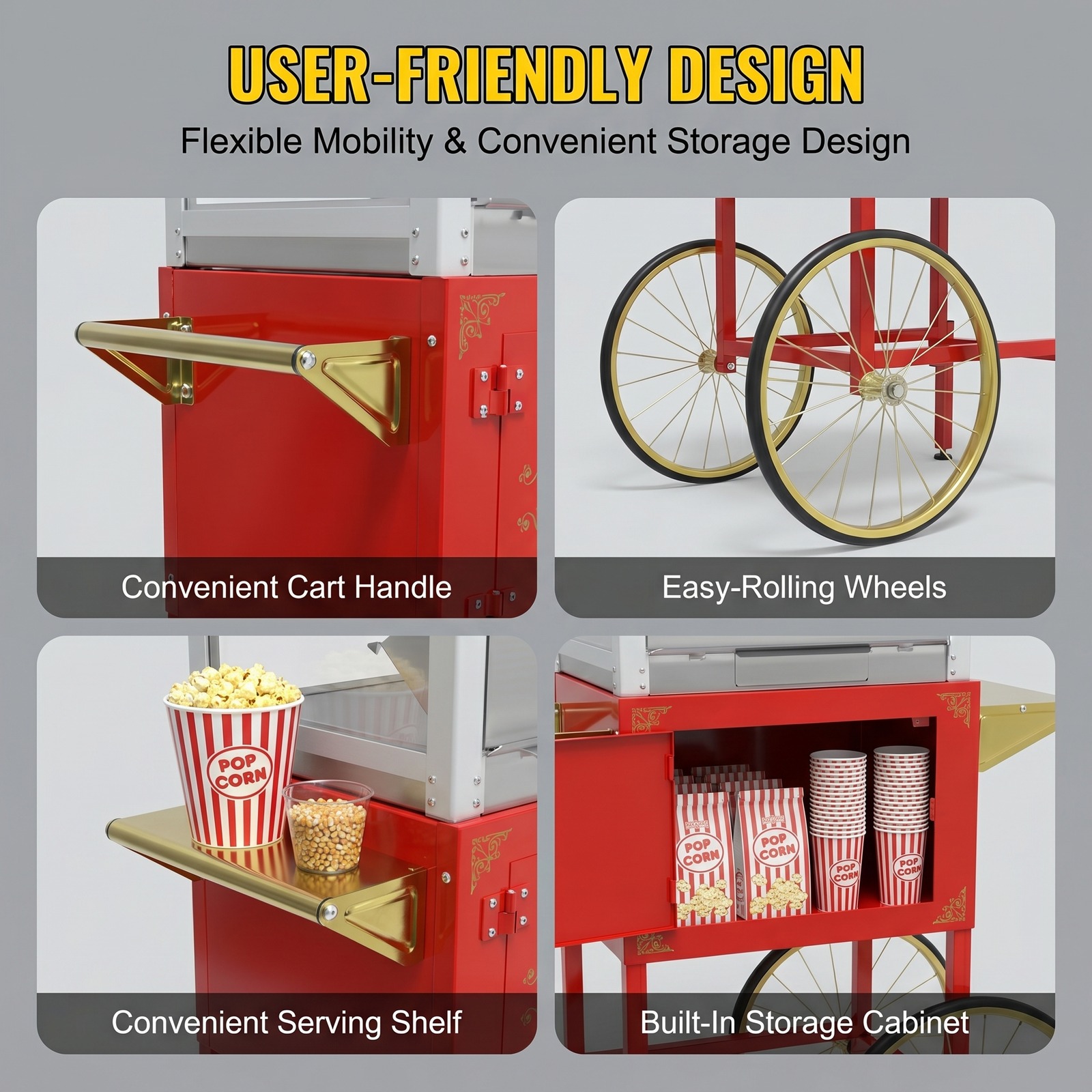 Durable product details and quality build
